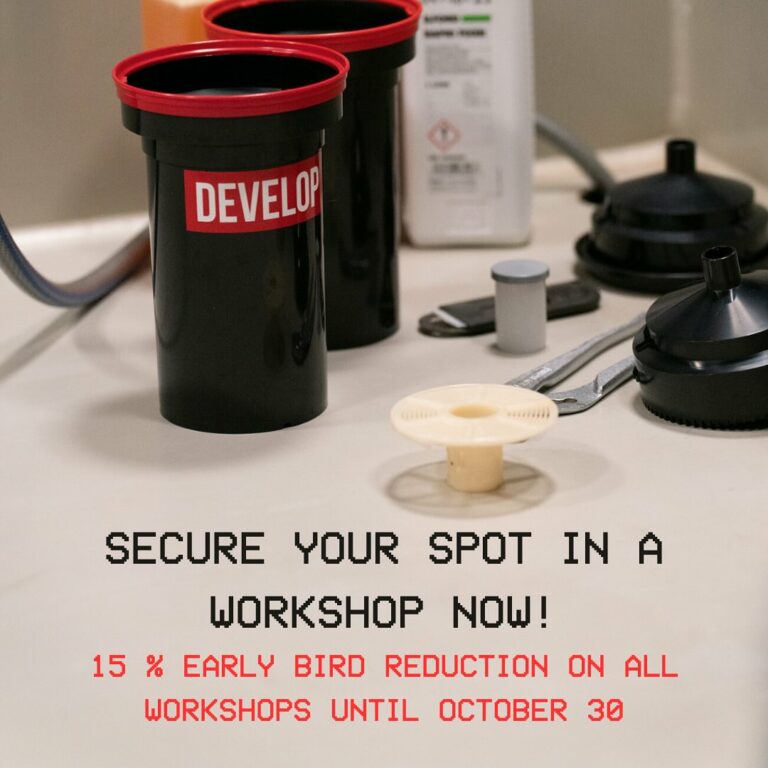 Book your workshop - Early Bird